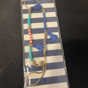 Tassel Necklace. Adorable worn as an anklet.